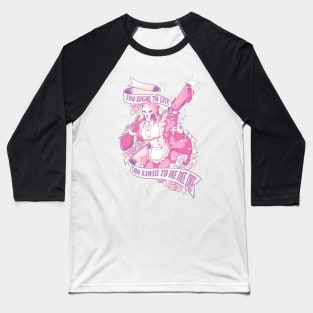 Overwatch Reaper - Too sugoi to live, Too kawaii to die die die design Baseball T-Shirt